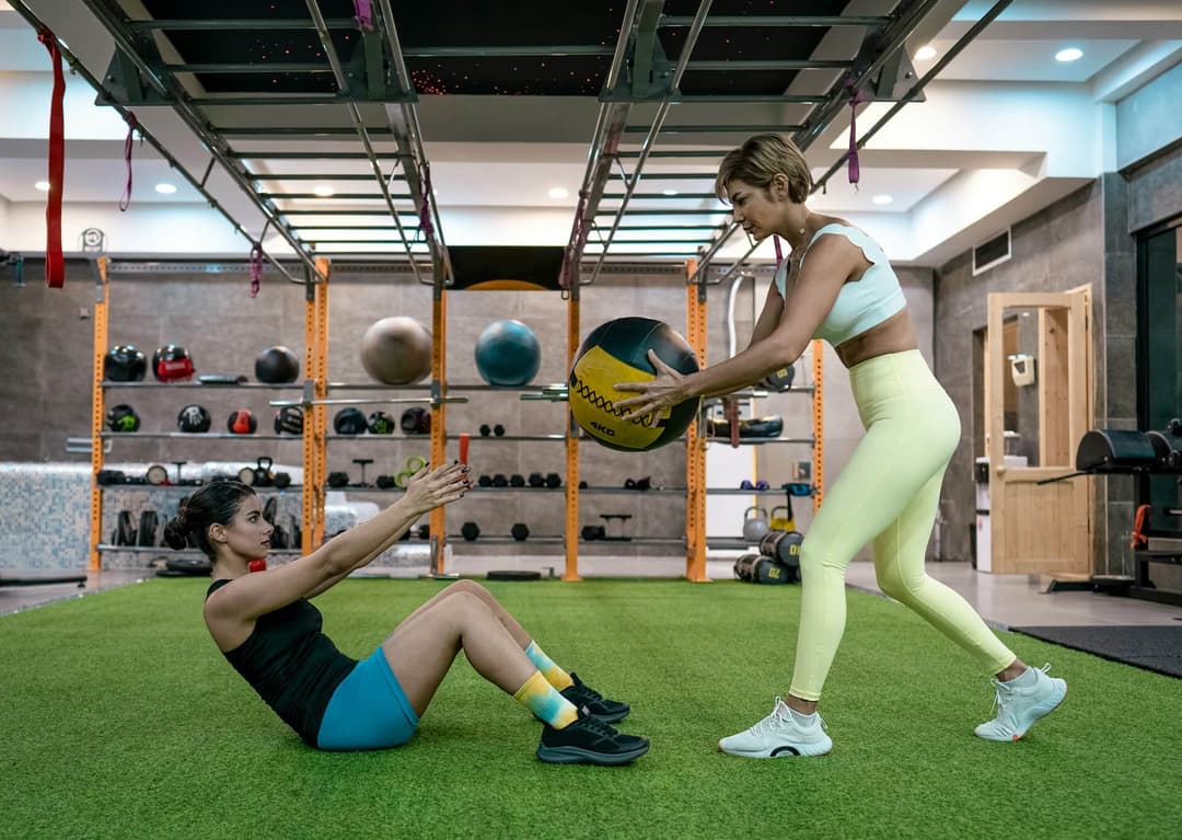 Athlete training with Cordyceps supplementation
