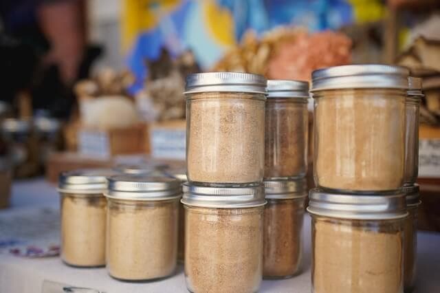 Mushroom blend powders