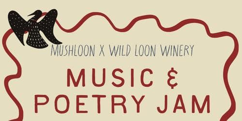 Loony Music & Poetry Jam event artwork